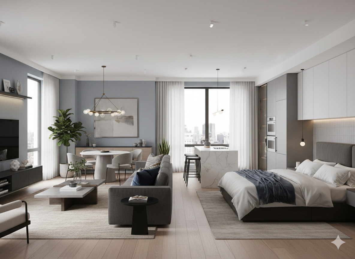 Proyecto residencial moderno